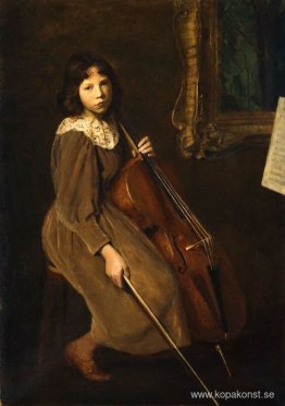 En ung violoncellist