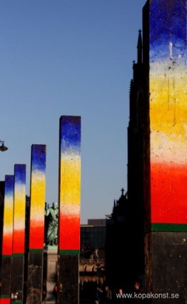 Poles, Grote Markt i Haarlem, Nederländerna