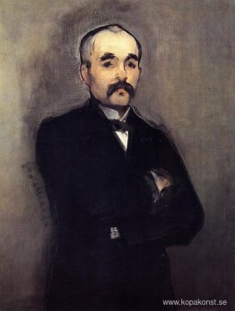 Porträtt av Georges Clemenceau