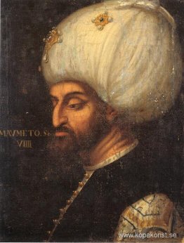 Porträtt av Mehmed II