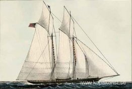 Schooner Yacht Cambria, 199 ton