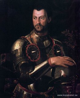 Porträtt av Cosimo I de' Medici