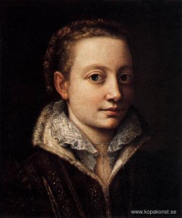 Porträtt av Minerva Anguissola