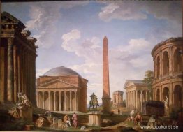 Roman Capriccio: Pantheon och andra monument