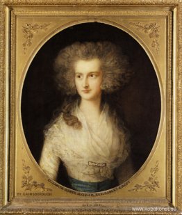 Porträtt av Elizabeth Bowes