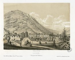 Luchon, (Vue prize de Bellevue)