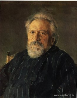 Porträtt av Nikolay Leskov