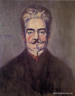 Porträtt av Leopold Czihaczek