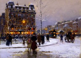 Place Pigalle, Winter