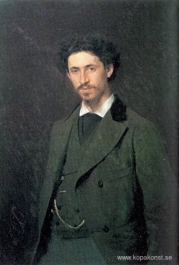 Porträtt av konstnären Ilya Repin