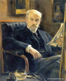 Porträtt av A. Somov