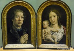 The Carondelet Diptyk: Jean Carondelet (vänster panel), Virgin a