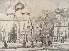 Sergiyev Posad. Uspensky-katedralen