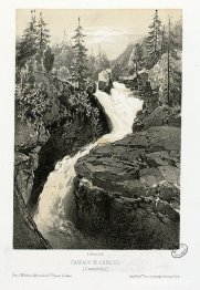 Cascade de Cérizet (Cauteretz (dvs. Cauterets))