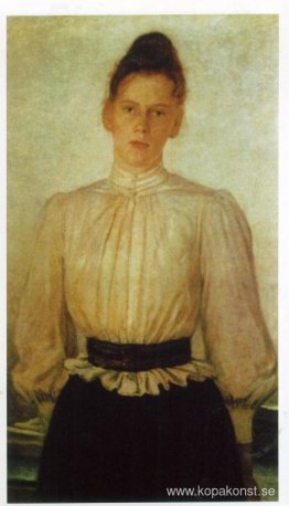 Porträtt av Maria Tolstaya, Leo Tolstojs dotter