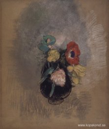 Anemoner och tulpaner