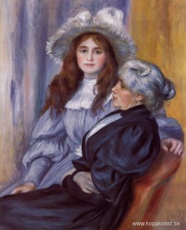 Berthe Morisot och hennes dotter Julie Manet