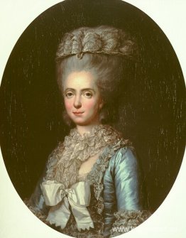 Porträtt av prinsessan Marie Adélaïde av Frankrike, kallad Madam