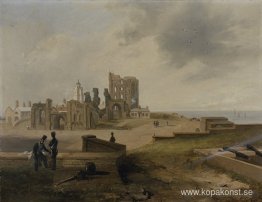 Tynemouth Priory från öst