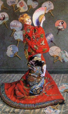 Japans (Camille Monet i japansk dräkt)