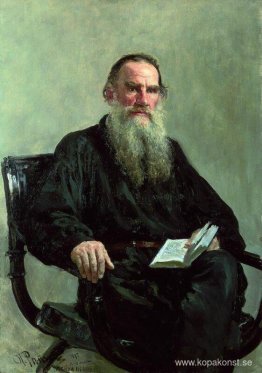 Porträtt av Leo Tolstoj