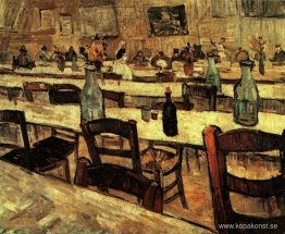 Interiör på en restaurang i Arles