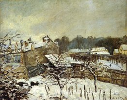 Snöeffekt på Louveciennes