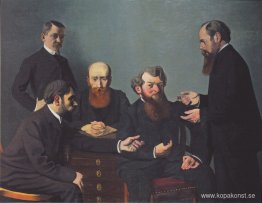 De fem målarna: Bonnard, Vuillard, Roussel, Cottet och Vallotton