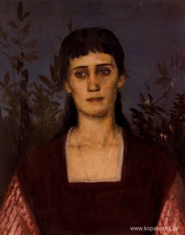 Porträtt av Clara Bruckmann-Böcklin