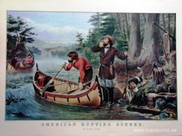 American Hunting Scenes - "An Early Start"