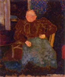 Madame Vuillard sittande