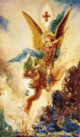 Saint Michael besegra Satan