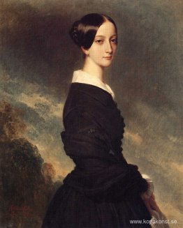 Porträtt av Francisca Caroline de Braganca