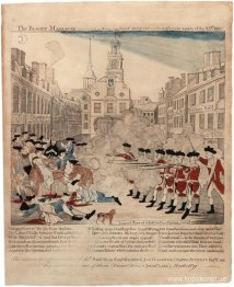 Den blodiga massakern i King-Street, 5 mars 1770