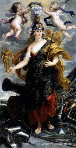 Marie de Medicis som Bellona