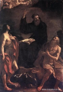 St Augustine, St John the Baptist och St Paul Eremit