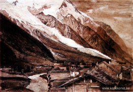 Glacier des Bossons Chamonix 1849