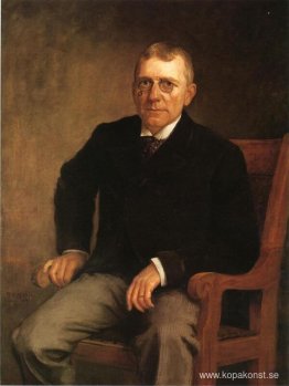 Porträtt av James Whitcomb Riley