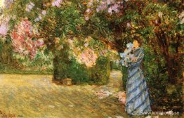 Fru Hassam vid Villiers-le-Bel