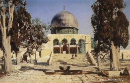 Haram Ash-Sharif - torget där det antika Jerusalems tempel låg