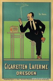 Der Kenner, Cigaretten Laferme Dresden