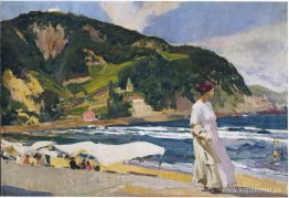 Maria på stranden, Zarauz