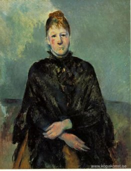 Porträtt av Madame Cezanne