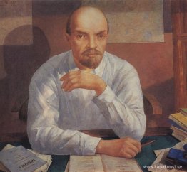 Porträtt av Lenin