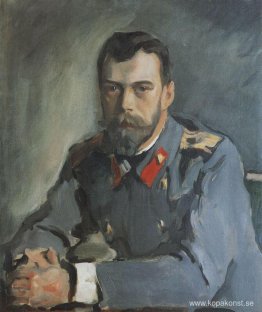 Porträtt av kejsar Nicholas II