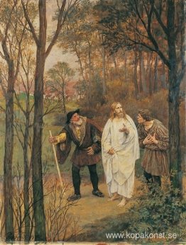 CHRISTUS UND DIE JÜNGER VON EMMAUS