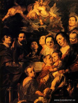 Porträtt av Jordaens familj