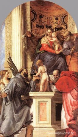 Madonna Enthroned with Saints