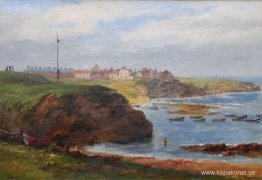 Cullercoats från söder av John Wilson Carmichael