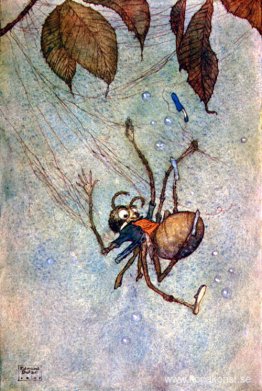 The Big Spider's Diamonds - illustration till Fairies I Have Met